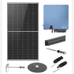 Komplet 5,85 KWp Solplanet solcelleanl�g til tagpap