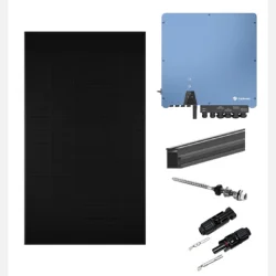 Komplet 6 KWp Solplanet solcelleanl�g til eternittag