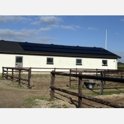 Komplet 25 KWp Solplanet solcelleanl�g til eternittag 