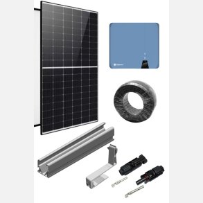 Komplet 6,3 KWp Solplanet Solcelleanl�g til tegltag 