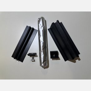 Liml�sning til fladt tag med tagpap (pris pr panel) 